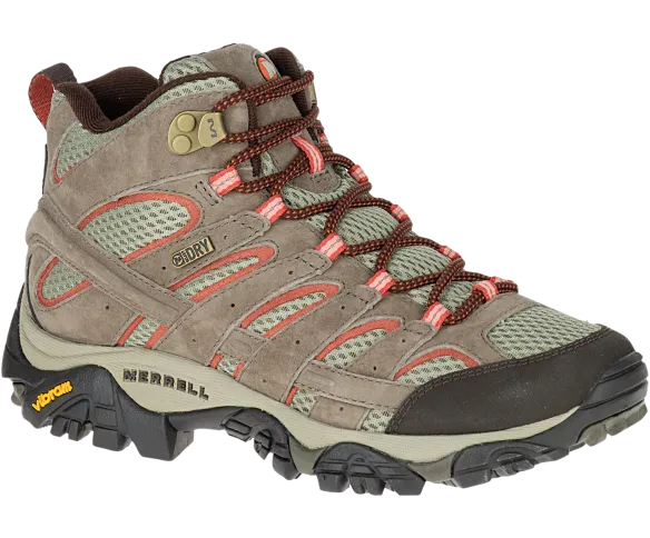 'Merrell' Women's Moab 2 Mid WP Hiker - Bungee Cord (Wide)