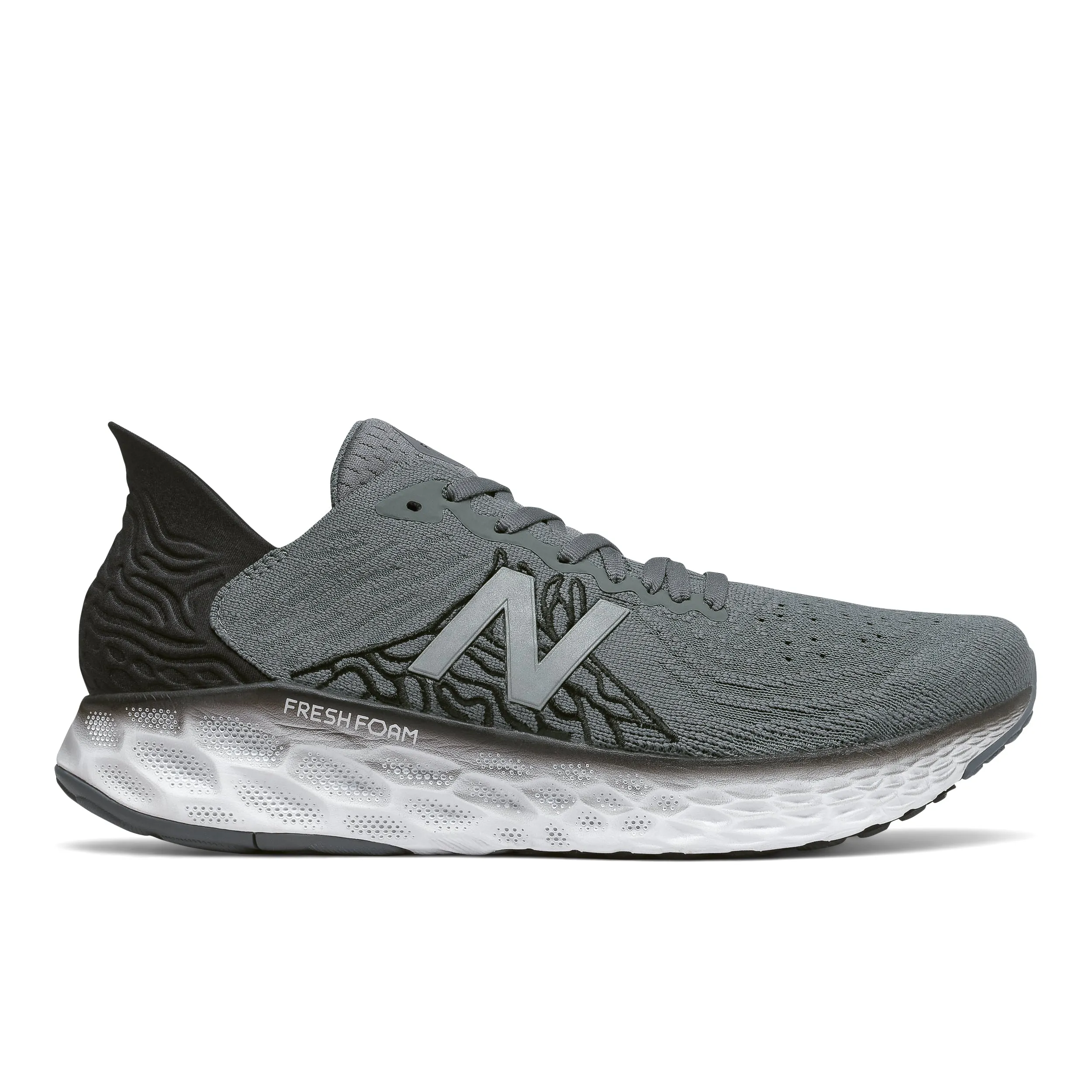 'New Balance' Men's Fresh Foam Hypoknit - Lead / Black