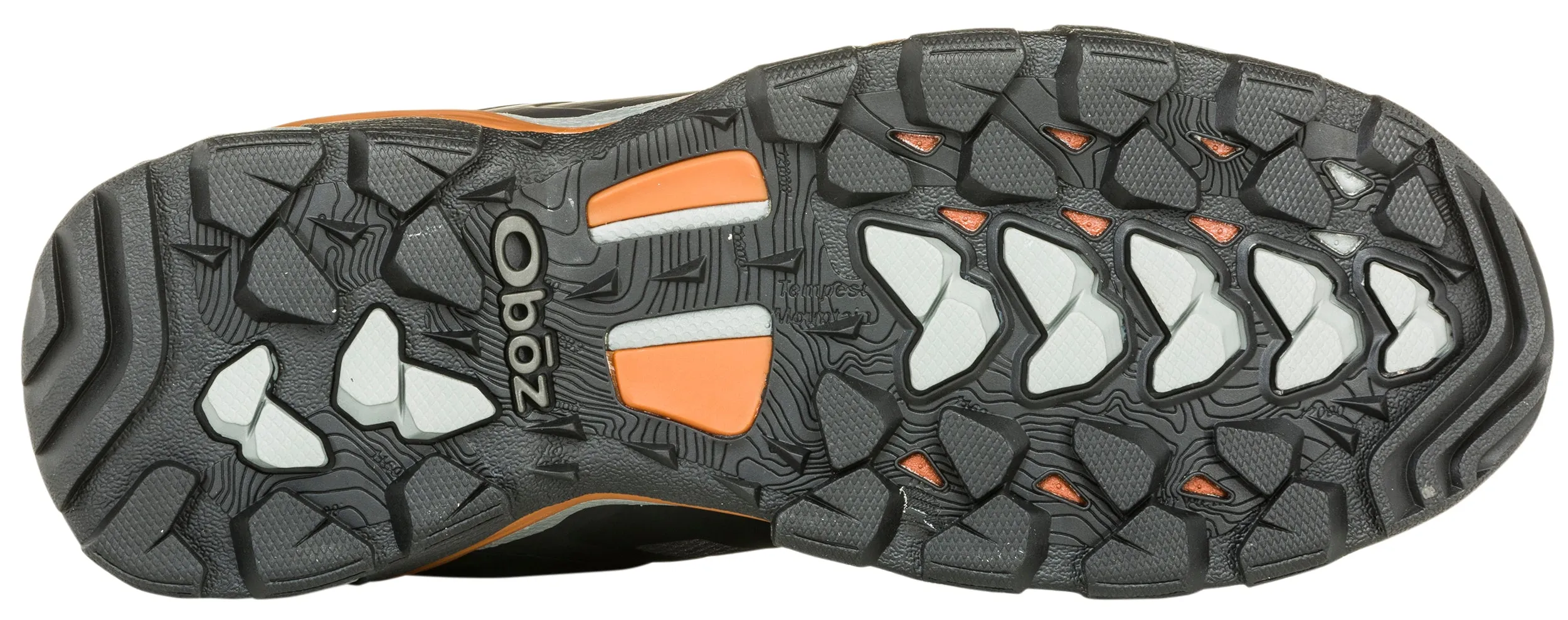 'Oboz' Men's Arete Mid BDry WP Hiker - Black / Copper