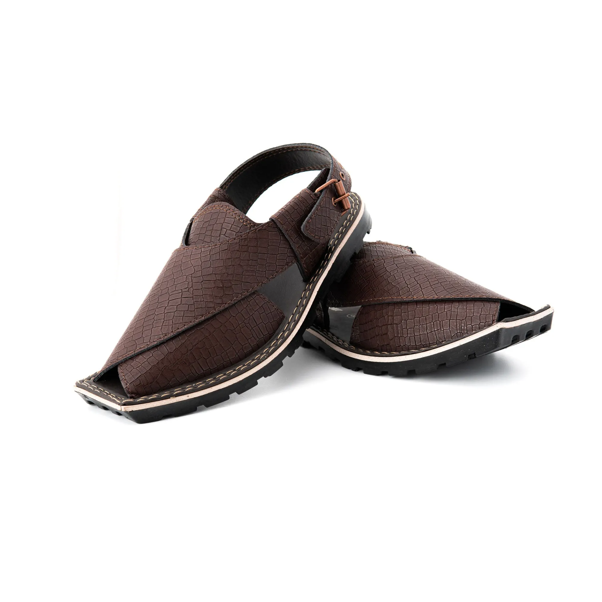 PU Leather Peshawari Chappal H21