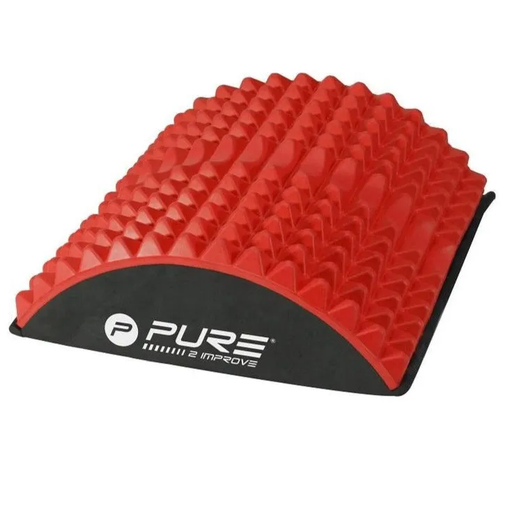 Pure 2Improve Lumbar cushion AB Board Back stretcher P2I200640 red black