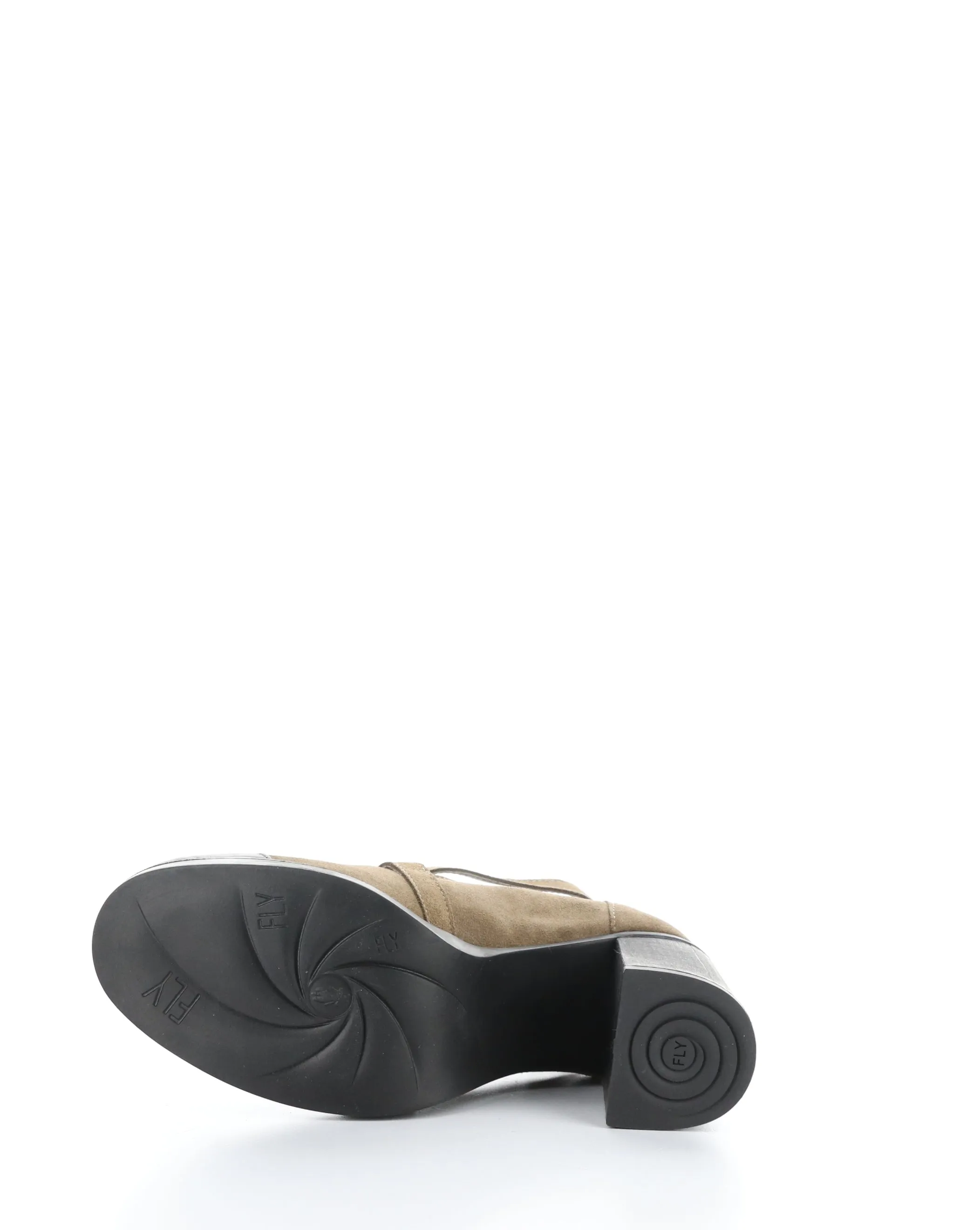 SLIV993FLY 001 BLACK/TAUPE Round Toe Shoes