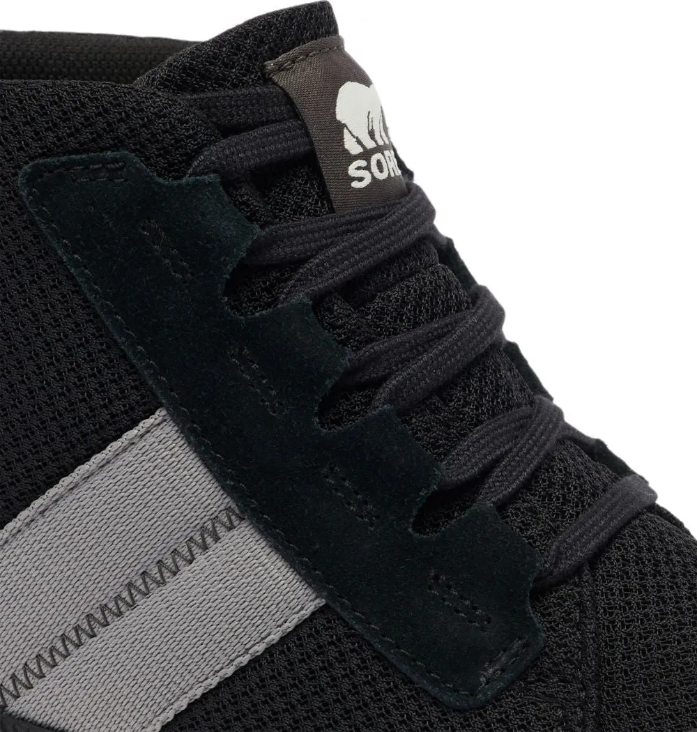 'Sorel' Women's Out 'N About III WP Mid Sneaker - Black / Sea Salt