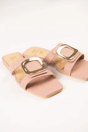 SQUARE BUCKLE SLIDES