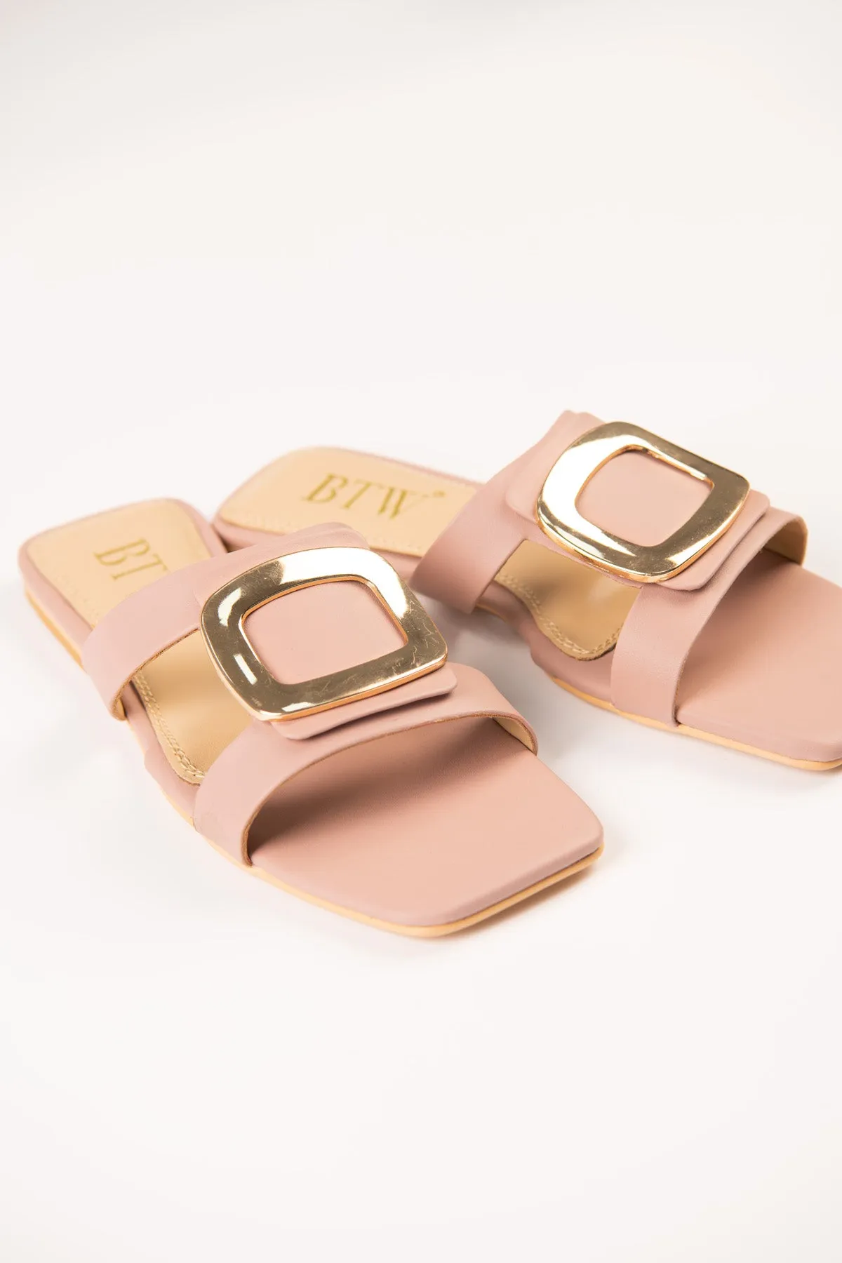 SQUARE BUCKLE SLIDES