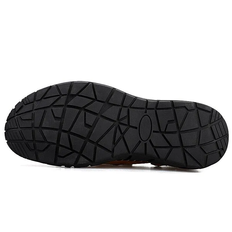 Summer Casual Lightweight Soft Leather Sandals