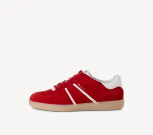 Tamaris - 23624 Red Retro Trainer