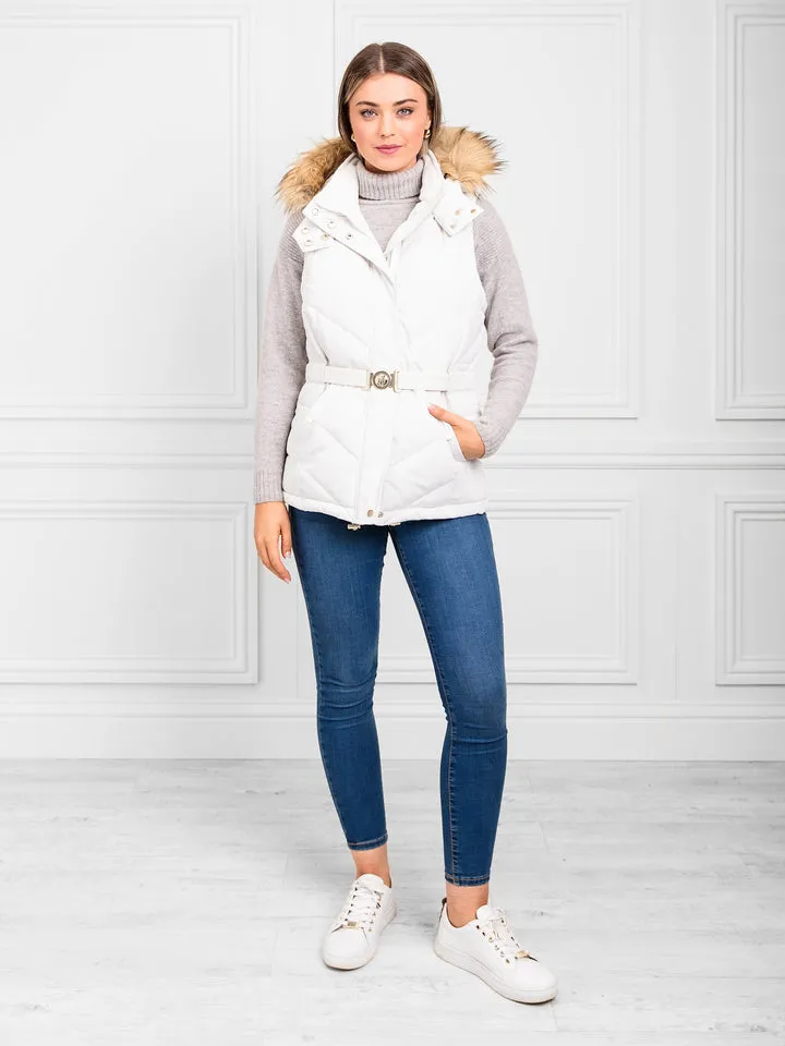 The Finchley Women's Trainer - White Leather