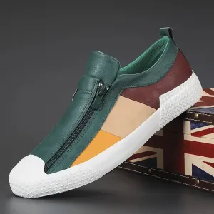 Tênis Masculino de Couro Casual