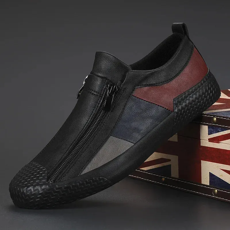Tênis Masculino de Couro Casual