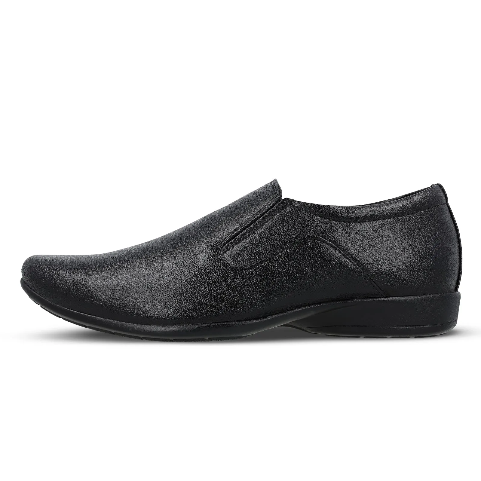 Toes&Togitoes Men Loafer Formal Shoes - 17102 Black