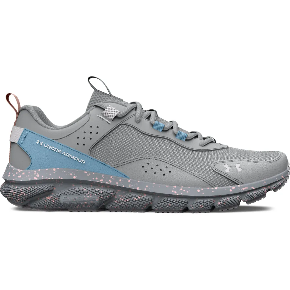 'Under Armour' Women's Charged Verssert Speckled - Mod Grey / Blizzard / Halo Grey