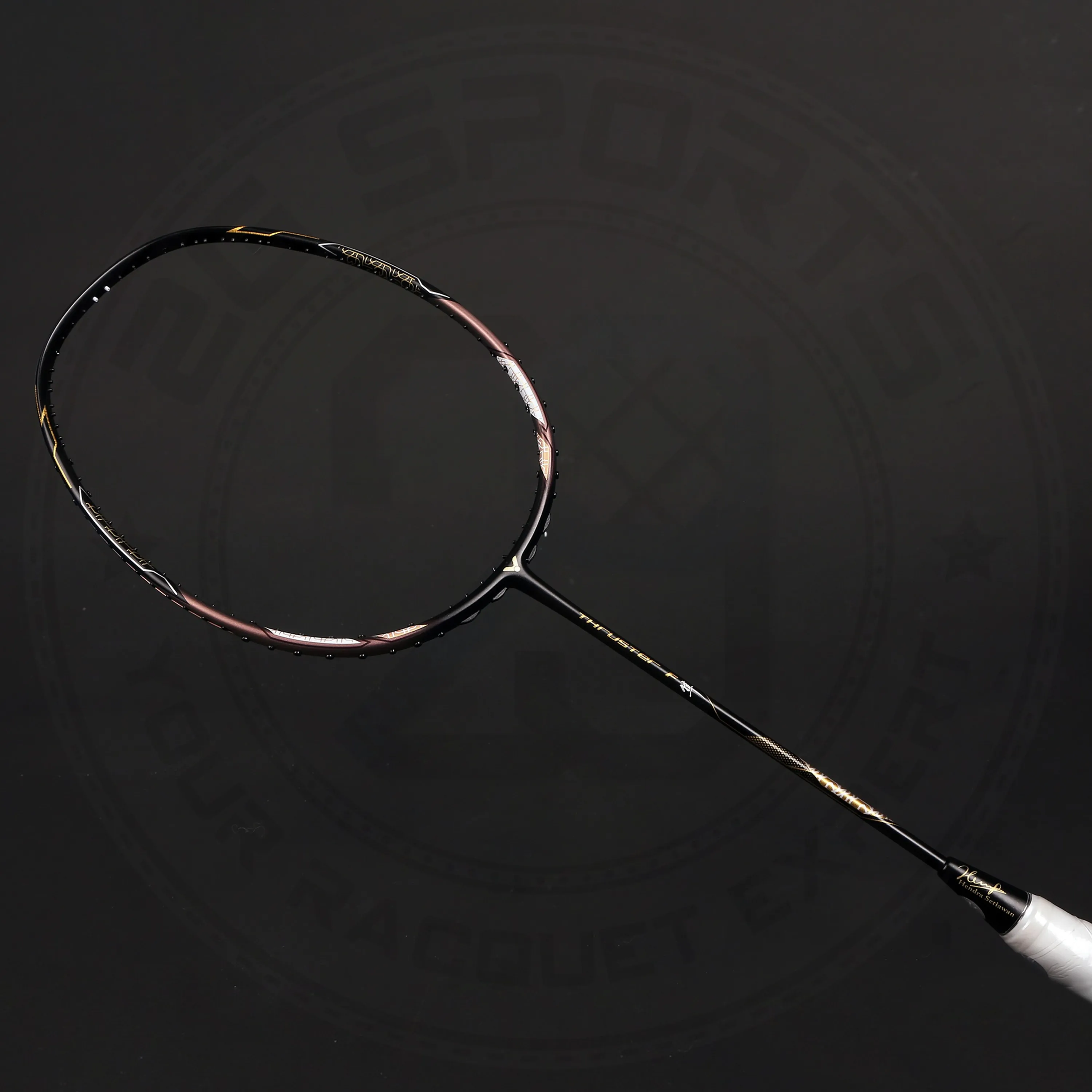 Victor Thruster F HS Limited Edition Badminton Racquet Black/ Gold 3U(88g)G5