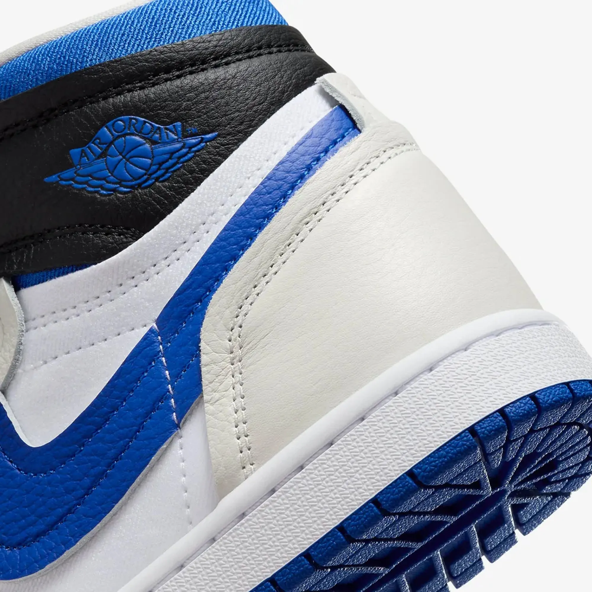 WMN'S AIR JORDAN 1 HIGH MM 'BLACK/GAME ROYAL-WHITE-SAIL'