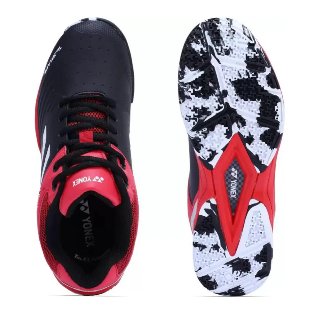 Yonex Akayu Super 6 Badminton Shoe | Black/Goji Berry