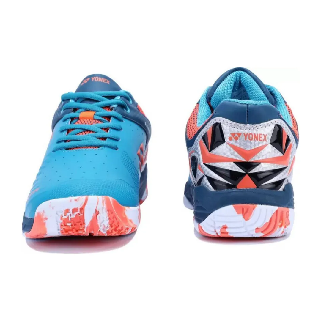 Yonex Akayu Super 6 Badminton Shoe | Midnight Turquoise/Crystal Teal/Fire